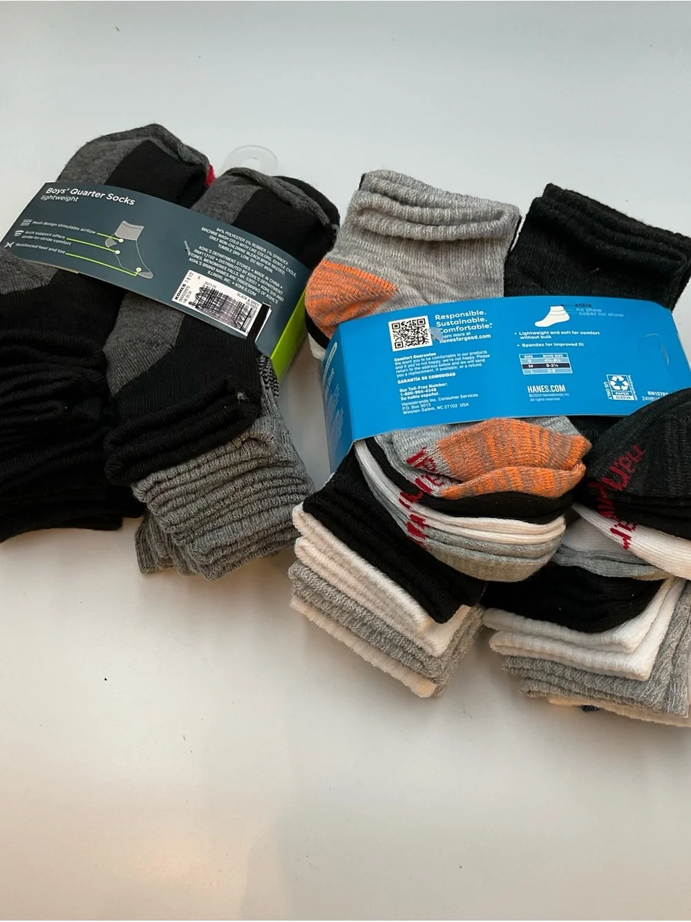Tek Gear Boys' Mixed Color Sock Pack - Assorted Colors